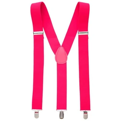 Afbeelding van Widmann Bretels Roze Carnavalskleding Verkleedkleding