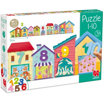 Afbeelding van Jumbo Goula Telpuzzel 1 10 Kinderpuzzel