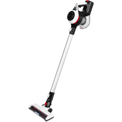 Afbeelding van EMERIO UVC 130959 Accustofzuiger, draadloos, 2 zuigstanden, 130W, 22,2V, 2200mAh, HEPA H11 filter, zwart/wit, 130 W, 1,2 liter