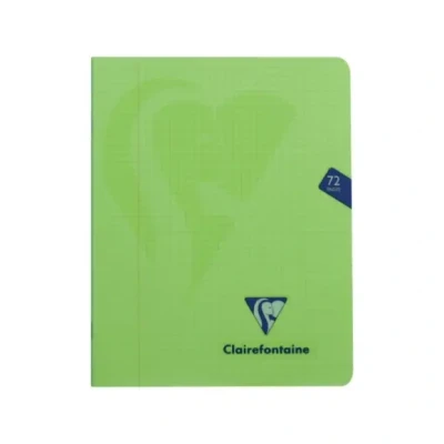 Afbeelding van Clairefontaine Schrift Mimesys Voor Ft A5, 72 Bladzijden, Kaft In Pp, Geruit 5 Mm, Geassorteerde Kleuren