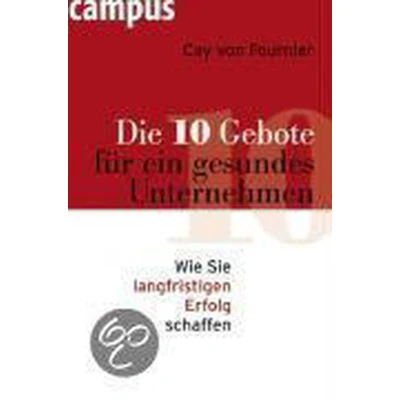 Afbeelding van Die 10 Gebote für ein gesundes Unternehmen
