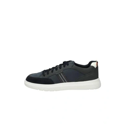 Afbeelding van Geox Merediano Sneakers laag, Heren, Maat: 42, Navy Textiel/ synthetisch