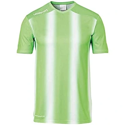 Afbeelding van Uhlsport Stripe 2.0 Shirt Korte Mouw Heren Fluo Groen / Wit Maat: 3XL