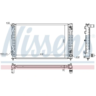 Afbeelding van Nissens Radiateur 60495