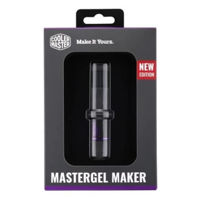 Afbeelding van Cooler Master MasterGel Maker, extreem krachtige warmtegeleidingspasta, 11 W/mK, voor CPU/GPU koelers en koellichamen, platte punt eenvoudig gebruik