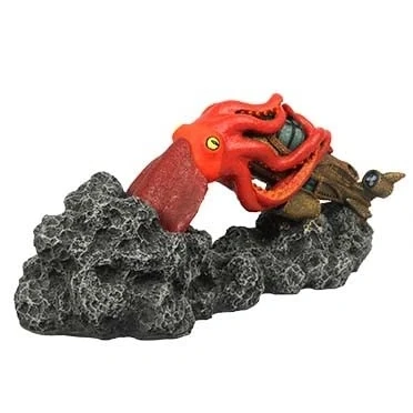 Afbeelding van Aqua Della Aquariumdecoratie Vissen Steampunk Kraken L 25,5x10,5x11cm Meerkleurig 1st