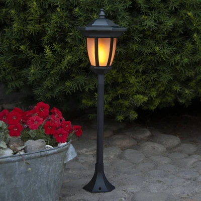 Afbeelding van Best Season LED solar lantaarn Flame met vlammeneffect