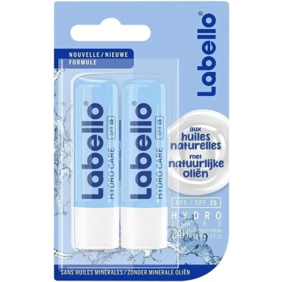 Afbeelding van Labello Hydro care duo pack Lippenbalsem SPF 15