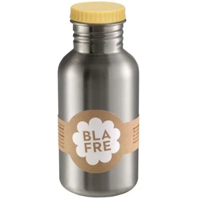 Afbeelding van Blafre rvs drinkfles lichtgeel 500ml
