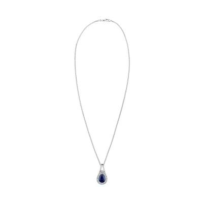 Afbeelding van Elli Classic LOOK Ketting, Dames, Maat: 45, Blau
