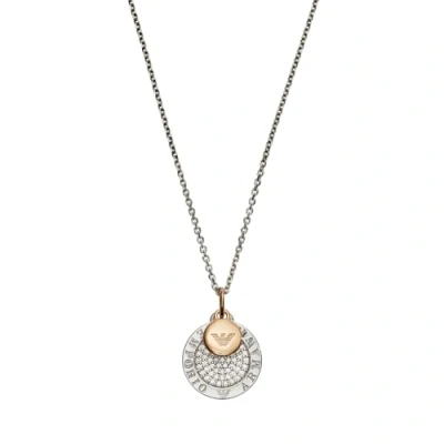 Afbeelding van Emporio Armani dames Ketting van zilver met zirkonia EG3374040