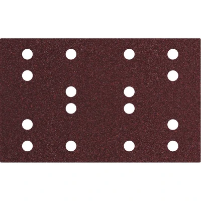 Afbeelding van Metabo 635194000 Zelfklevende bladen 80 x 133 mm, P 120, 16 gaten, met klittenbandbevestiging (SRA)