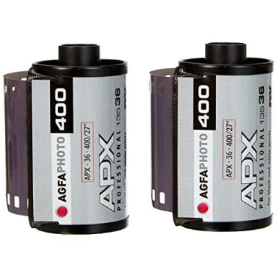 Afbeelding van AgfaPhoto APX 400 135 36 Negatieve fim S/W in verpakking van 2 stuks