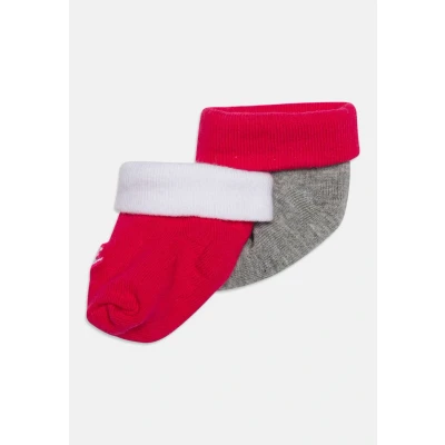 Afbeelding van Nike Sportswear Futura Bootie Unisex 2 PACK Sokken voor kinderen, Maat: 56 68, Rush pink
