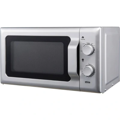Afbeelding van Silva Homeline MWU 20.4 Magnetron Zilver 700 W Geschikt voor onderbouw, Timerfunctie