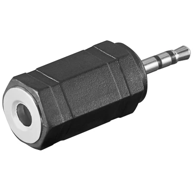 Afbeelding van Goobay hoofdtelefoonadapter, AUX jackplug 2,5 mm naar 3,5 1x (3 pins, stereo) &gt;