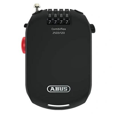 Afbeelding van Abus Combiflex 2503 fietsslot, 120 cm, zwart
