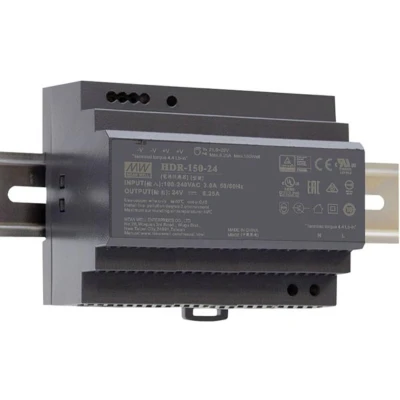 Afbeelding van Mean Well VOEDING 1 UITGANG 150 W DIN RAILMONTAGE 24 V VOOR INDUSTRIEEL GEBRUIK