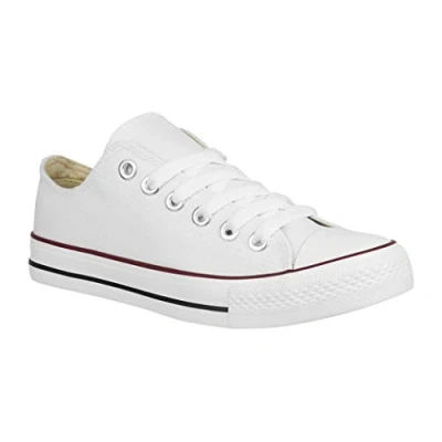 Afbeelding van Elara Uniseks lage sneakers, Rioblanco