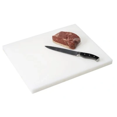 Afbeelding van Kesper 30102 Snijplank van kunststof, 50 x 40 3 cm, wit