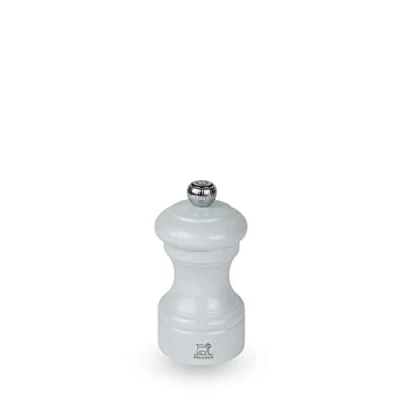 Afbeelding van Peugeot bistro Manuele pepermolen van gelakt hout, parelgrijs 10 cm
