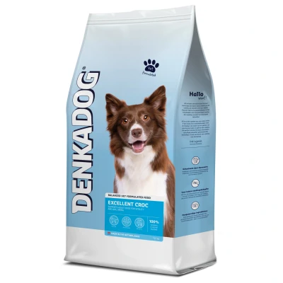 Afbeelding van Denkadog Excellent Croc Rund&amp;Vis Hondenvoer 12.5 kg
