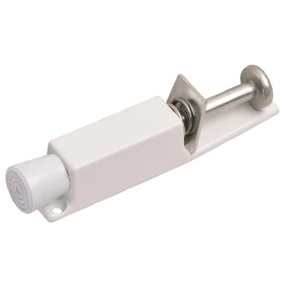 Afbeelding van Wovar Deurvastzetter Voetstift Wit 120 x 25 mm Per Stuk