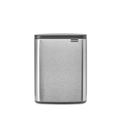 Afbeelding van Brabantia Bo Waste Bin, 12 l Matt Steel Vingerprint Proof