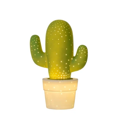 Afbeelding van Lucide Cactus Tafellamp 19 X 29,5 Cm Groen