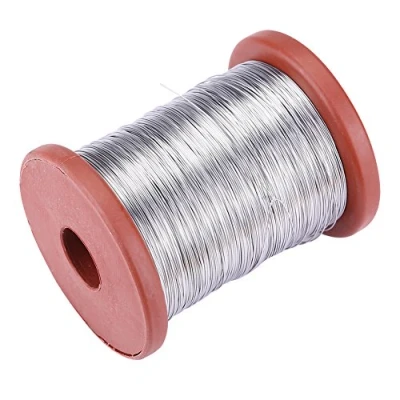 Afbeelding van 1 rol 0,5 mm 500 g ijzerdraad / roestvrij staal voor frame bijenkorf gereedschap honeycomb (ijzerdraad)