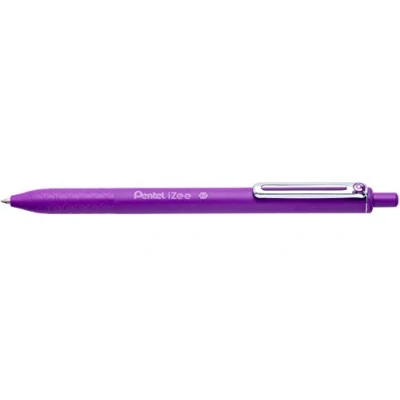 Afbeelding van Pentel BX467 Izee Clip on balpen 0,7 mm paars, 12 stuks