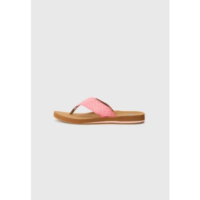 Afbeelding van Reef Spring Woven, teenslippers voor dames, aardbei roze
