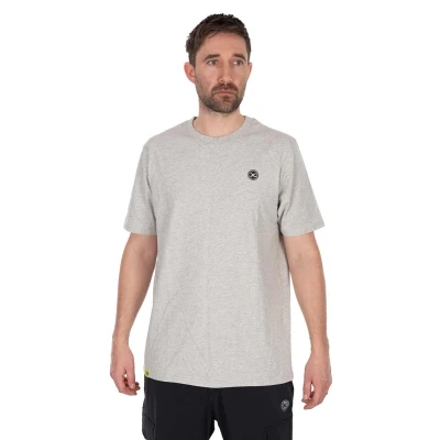 Afbeelding van Matrix Grey Mini Logo T shirt Medium