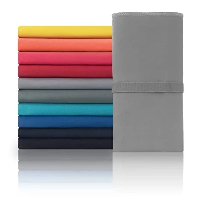Afbeelding van Blumtal Sporthanddoek microfiber: 140 x 70cm, grijs