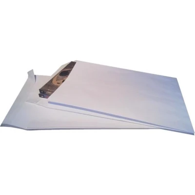 Afbeelding van Envelop Quantore monsterzak 262x371x38mm zelfkl. wit 10stuks