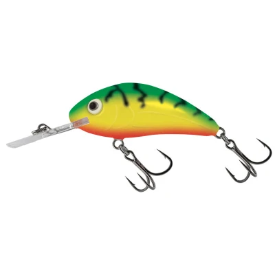 Afbeelding van Salmo Rattlin&#039; Hornet Floating 5.5cm 10.5g (diepte 2 4m) Kleur : Green Tiger