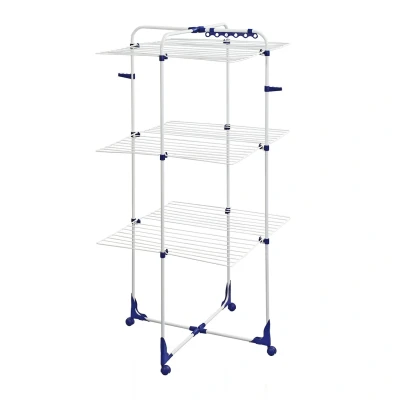 Afbeelding van Leifheit 81455 Classic Tower 340 Droogtoren 146X69X73 Cm Blauw/Wit