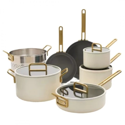 Afbeelding van Greenpan Tucci White 11 delige Pannenset delig