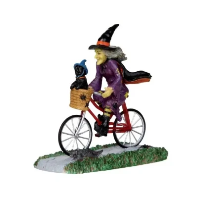 Afbeelding van Lemax Be witching Bike Ride Kersthuisjes &amp; Kerstdorpen