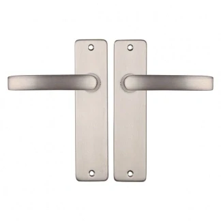Afbeelding van Deurklink met blindschild Starx (Aluminium, RVS)