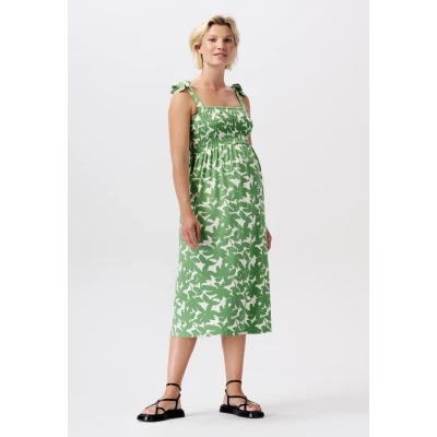 Afbeelding van Zwangerschapsjurk Nia Peppermint Big Flower XS