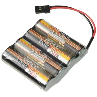 Afbeelding van Reely NiMH accupack 4.8 V 2300 mAh Aantal cellen: 4 AA (penlite) Side by JR bus