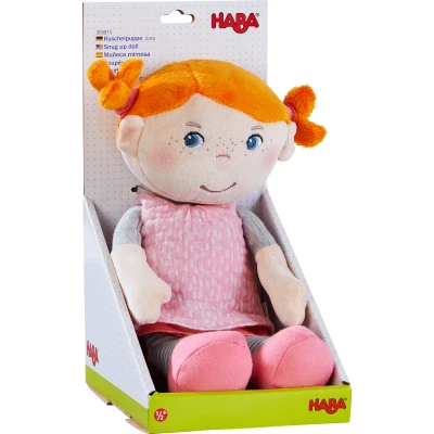 Afbeelding van HABA Knuffelpop JUNA Pop voor kinderen, Maat: One Size, Multicoloured