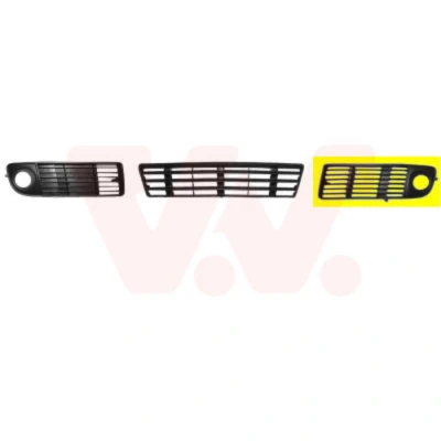 Image de Grille prise air inférieur gauche van wezel autoparts
