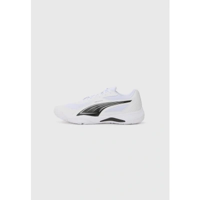 Afbeelding van Puma Chaussures d&#039;intérieur unisexes SOLARFLASH III, blanc noir, pointure 41, White Black, 42 EU