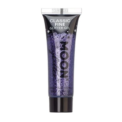 Afbeelding van Moon glitter Klassieke fijne gel 12 ml paars gezichtskleur