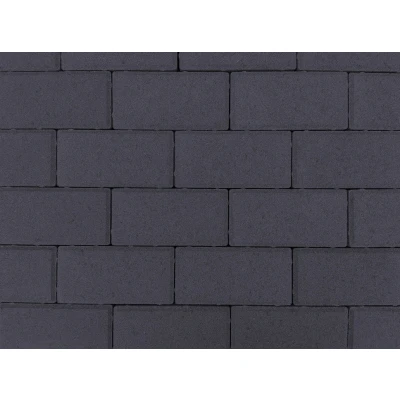 Afbeelding van S top betonstraatsteen 21x10,5x7 cm antraciet komo