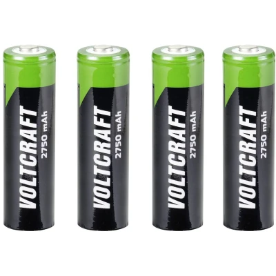 Afbeelding van VOLTCRAFT HR06 Oplaadbare AA batterij (penlite) NiMH 2750 mAh 1.2 V 4 stuk(s)