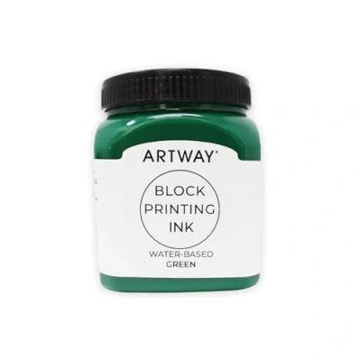 Afbeelding van Artway Hoogwaardige blokinkt 250 ml groen ideaal voor reliëf, blok en linodruk