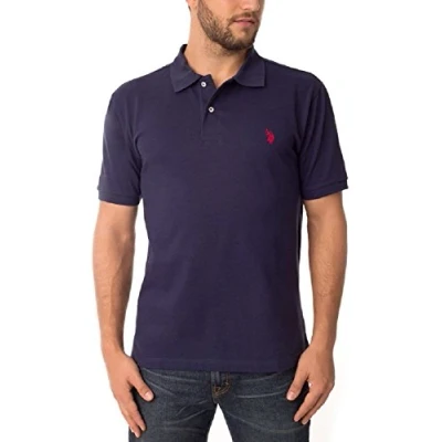 Afbeelding van U.S. POLO ASSN. Klassiek poloshirt voor heren, Navy Blauw